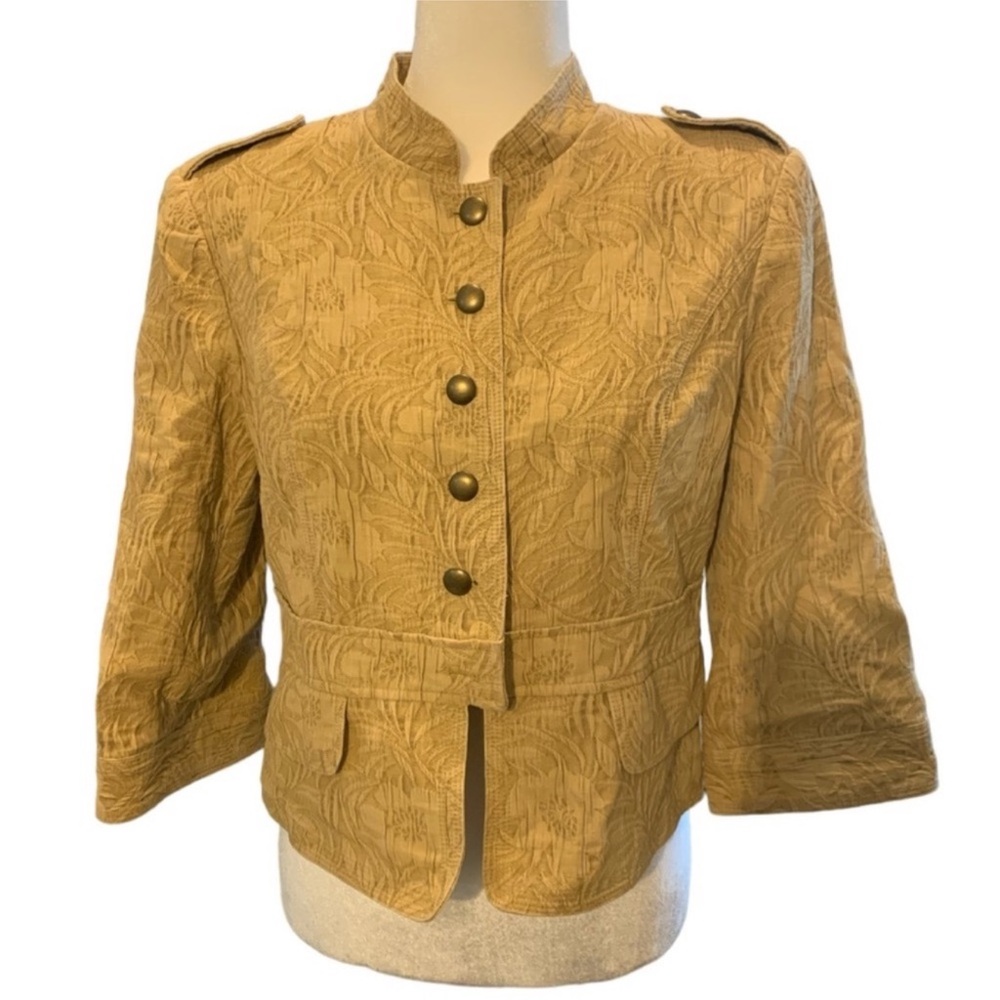 Cynthia Steffe Textured Tan Blazer
